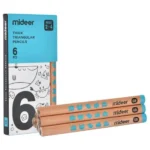 Thick Triangular 6B Pencils 6pcs - Image 4