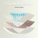 Mideer Disposable Baby Bib – Blue Bunny 20pcs - Image 5