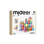 Mideer - Colorful Magnetic Tiles - 80 Pcs
