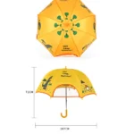 Kids Umbrella with See-Through Window – You Look Yummy - Image 4