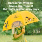Kids Umbrella with See-Through Window – You Look Yummy - Image 3