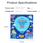 drawing coloring book mideer - boy - Image 3