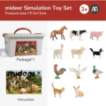  SIMULATION TOY SET - FARM ANIMALS - Image 5