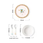 Kids Tableware Set - Mr.Rabbit - Image 4