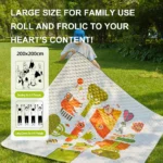 Mideer - Portable Picnic Mat - 200x200 cm - Image 2