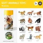 Mideer - Safari Animal Collectibles - 12 Pcs - Image 2