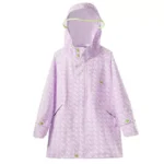 Purple waterproof raincoat - small & medium - Image 4