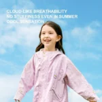 Purple waterproof raincoat - small & medium - Image 3