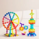 Mideer - Colorful Snowflake Blocks - 500pcs - Image 2