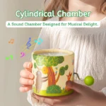 Hand Crank Music Box - A Day In The Zoo - Image 3