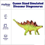 Mideer - Queen Sized Stegosaurus Simulated Dinosaur - Image 4