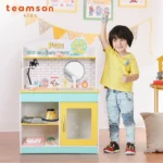 Teamson Kids Little Helper Wooden Pet Play Stand, Pretend Vet Clinic Toy Set with 19 Accessories - Image 6