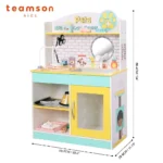 Teamson Kids Little Helper Wooden Pet Play Stand, Pretend Vet Clinic Toy Set with 19 Accessories - Image 5