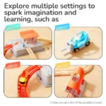 Mideer - Train Track Building Blocks - Image 4