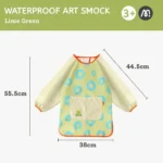 Mideer - Kids' Waterproof Art Smock - Lime Green - Image 2