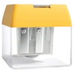 Three-hole Pencil Sharpener - Turmeric Yellow - Image 2