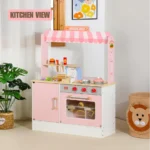 Double Sided Burger Shop Playset - Image 2