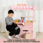 Double Sided Burger Shop Playset - Image 3