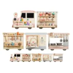 Wooden Train Wall Game