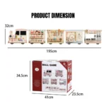 Wooden Train Wall Game - Image 4