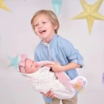 Mimi Sonrisas with Dino carry coat - Image 3