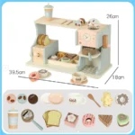 Small Desk Kitchen - Blue - Image 3