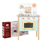 Wooden Kitchen Set, Kitchen with Cookware Accessories  - C - Image 3