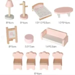 Teamson - Dream Princess Wooden House - Image 5