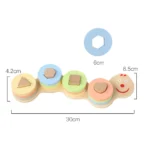 Caterpillar Sorting Toy - Image 3