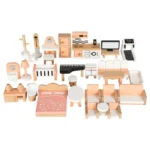 Wooden Dollhouse Furniture