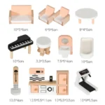 Wooden Dollhouse Furniture - Image 5