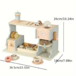 Small Desk Kitchen - Blue - Image 2