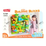 Feelo - 2 in 1 Slide Block Wall - 212pcs - Image 2