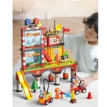 FEELO-FIRE STATION BUILDING BLOCKS-173PCS - Image 3
