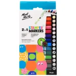 Mont Marte - 2 in 1 Stamper Markers 14pcs