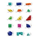 3d Magnetic Geometric Building Blocks - Image 7