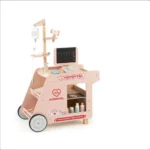 Wooden Doctor Playset with CT Machine and Stethoscope for Kids