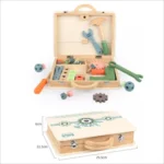 Kids Wooden Tool Box Set - Image 4