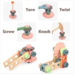 Kids Wooden Tool Box Set - Image 7