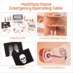 Wooden Doctor's Activity Center Toy Set - Image 7