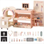 Wooden Doctor's Activity Center Toy Set