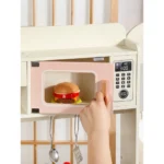 Wooden Kitchen – Pink with Bread Maker , Cooler & Laundry - Image 5