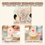 Three Mirror Dresser Table - Image 8