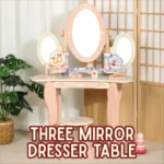 Three Mirror Dresser Table - Image 3
