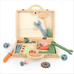 Kids Wooden Tool Box Set - Image 3