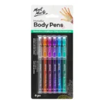 Mont Marte - Metallic Body Pens Signature - 6pcs