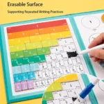 Fraction Game Magnetic Wooden Toy - Image 5