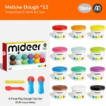 Mideer - Mellow Play Dough 12 Colors - Image 2