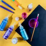 Mont Marte - Metallic Poster Paints 6pc x 60ml - Image 7