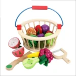 Wooden Fruit Basket – Pretend Play